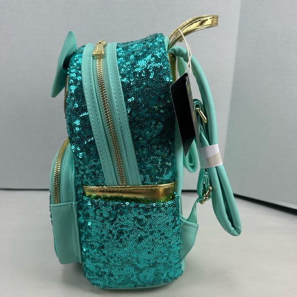 Loungefly Disney Princess Jasmine Sequin Mini Backpack & Wallet Exclusive